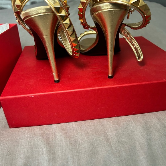 Valentino Rockstud Heel Sandals - Picture 4 of 10